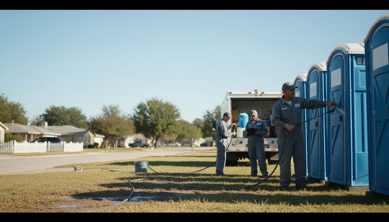 Long-Term Portable Toilet Rental in Clontarf, MN near me